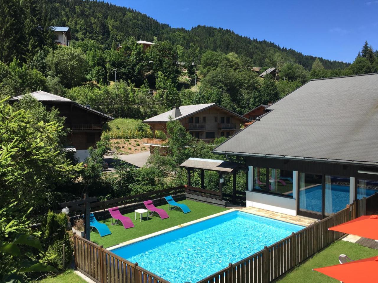 Hotel Le Soly Морзин Екстериор снимка